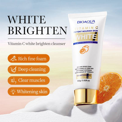 BIOAQUA Vitamin C  Brighten Cleanser