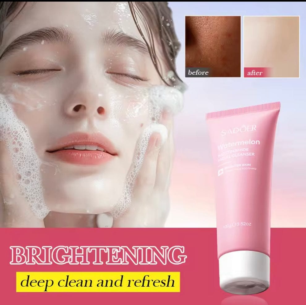 SADOER Watermelon Nicotinamide Facial Cleanser