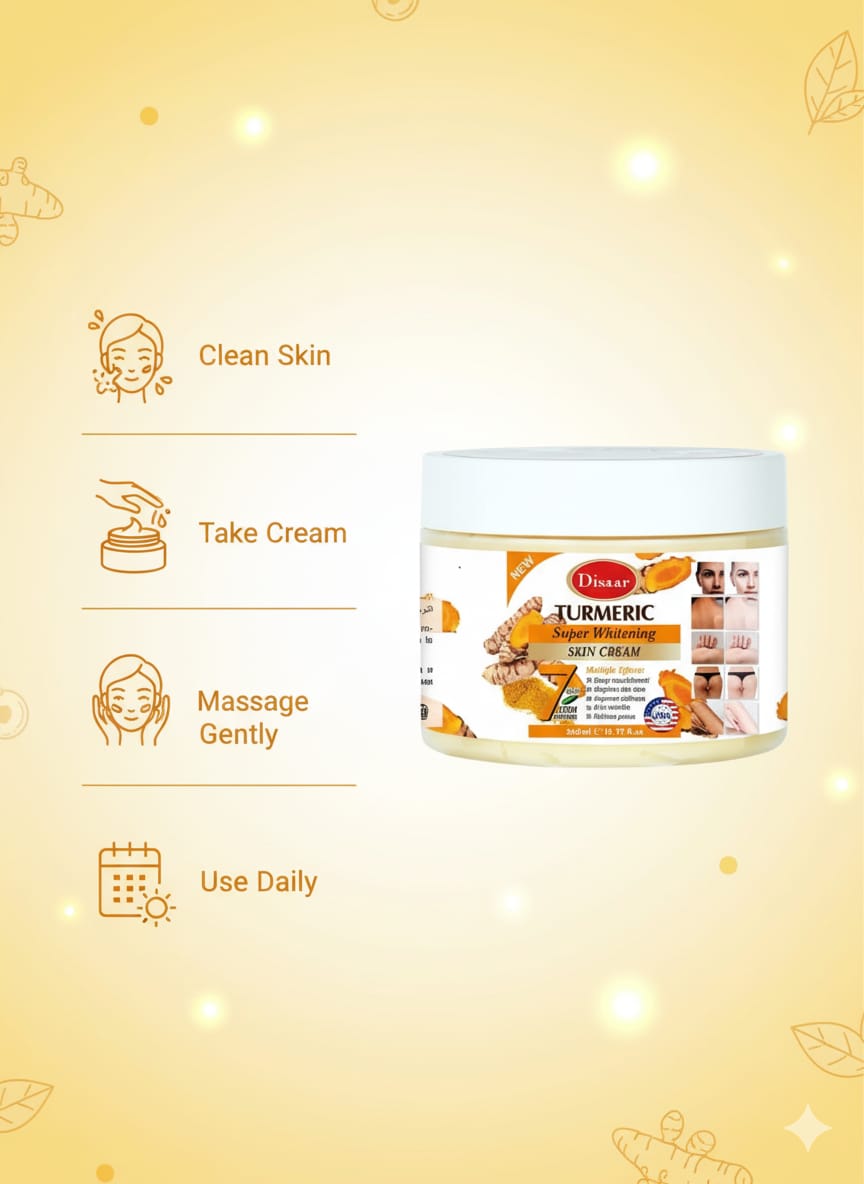 Disaar Turmeric Super Whitening Skin Cream